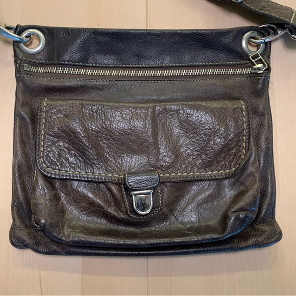 Roots Leather Tribe Crossbody Bag - Picture 2 of 6